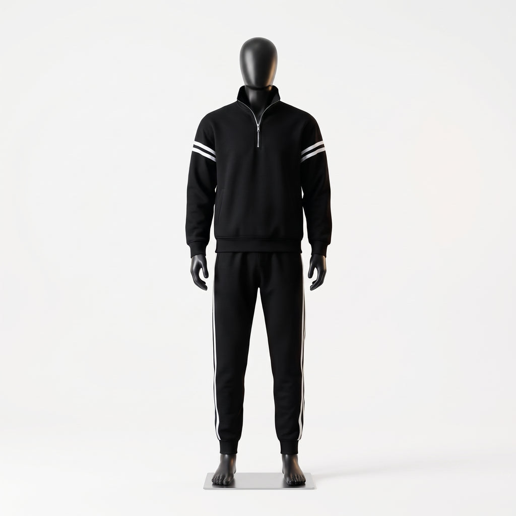 Ensemble Half-Zip – Noir