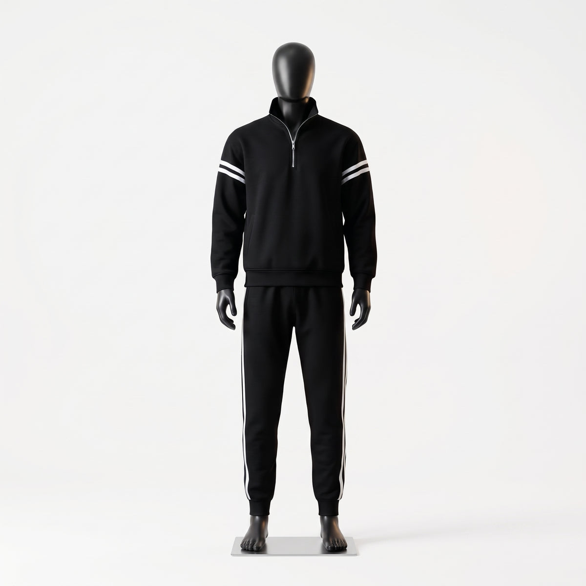 Ensemble Half-Zip – Noir