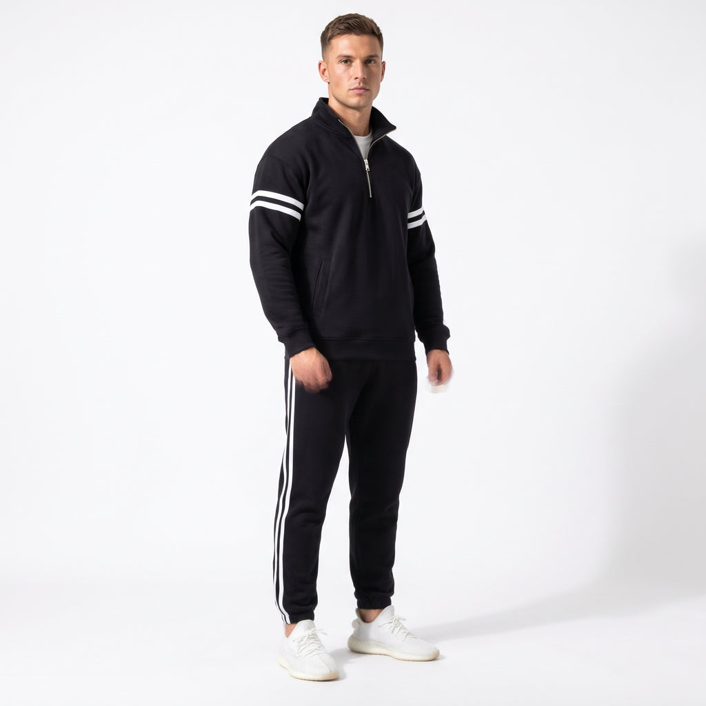 Ensemble Half-Zip – Noir